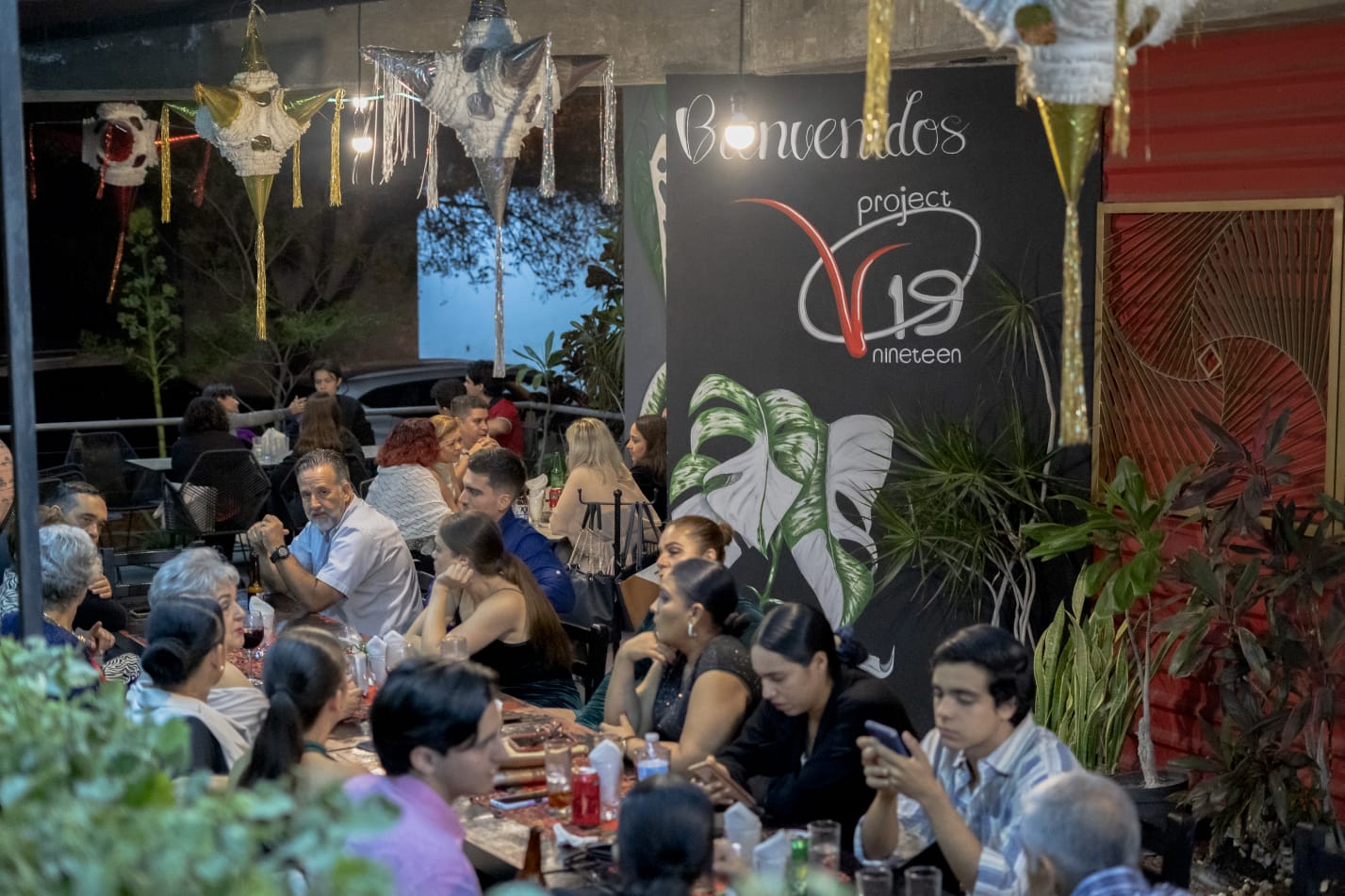 Comensales en Project V19